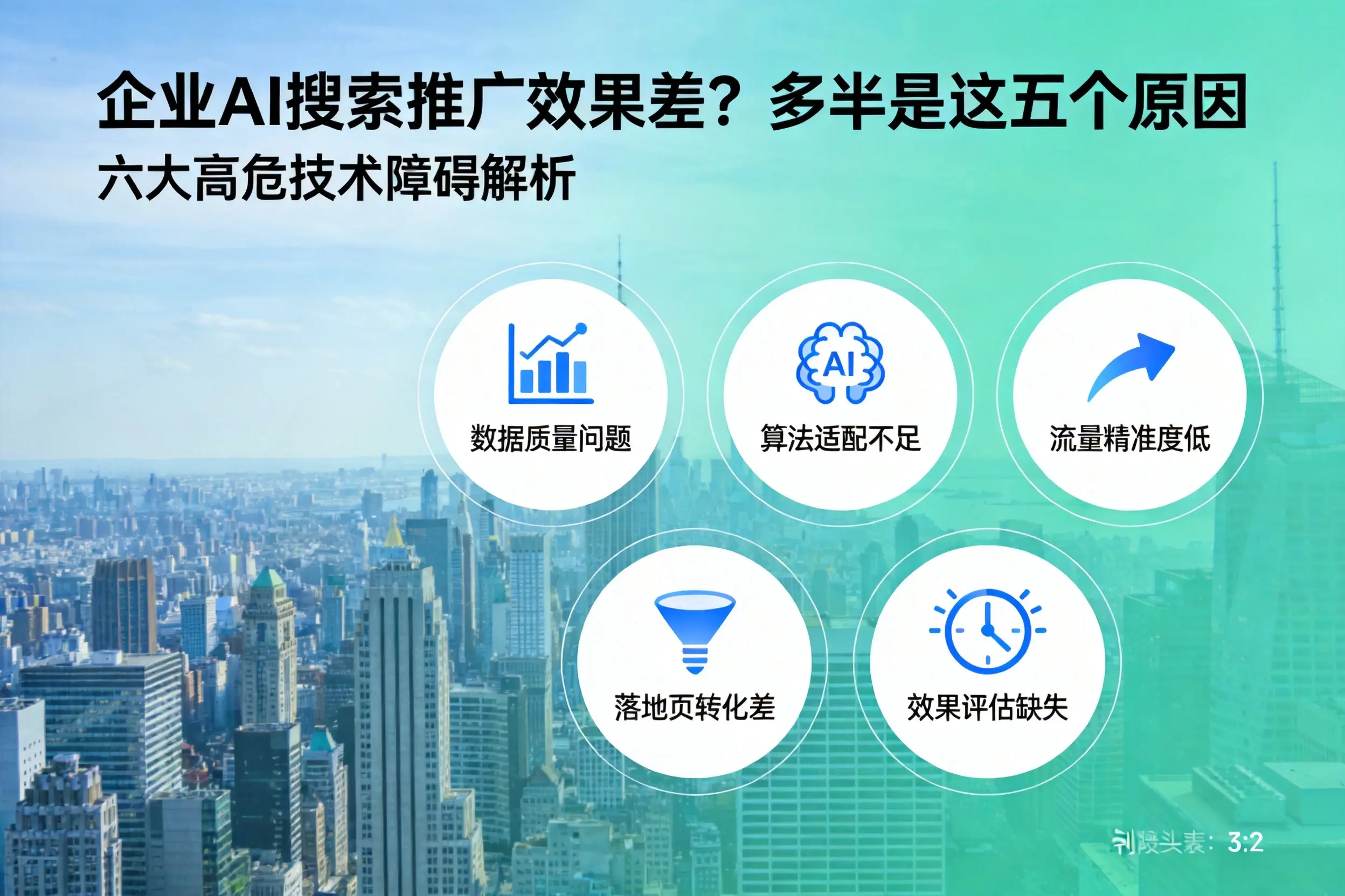 城东企业AI搜索推广效果差？多半是这五个原因